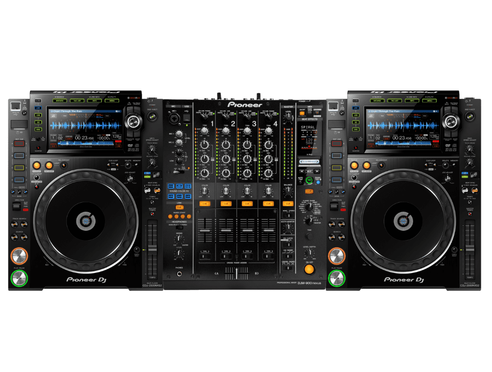 DJ Set | 2x CDJ 2000 NXS2 + DJM 900 NXS