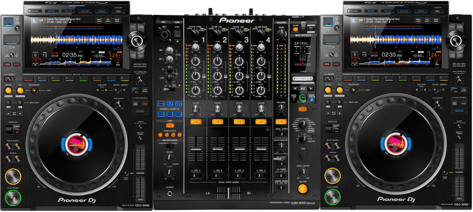 DJ Set | 2x CDJ 3000 + DJM 900 NXS