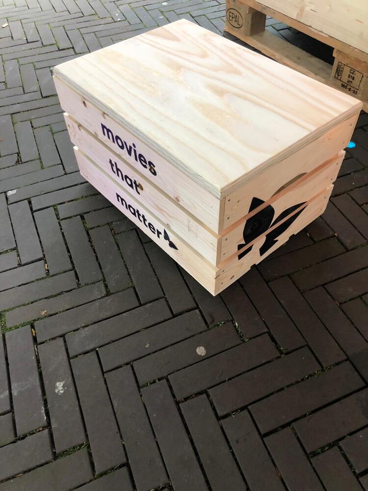 Deksel voor houten krat