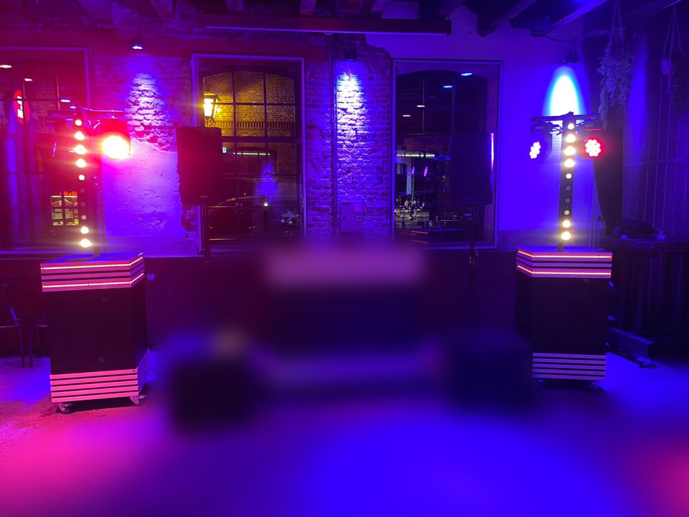 Luxe LED Licht Set - Zwart (Set van 2)