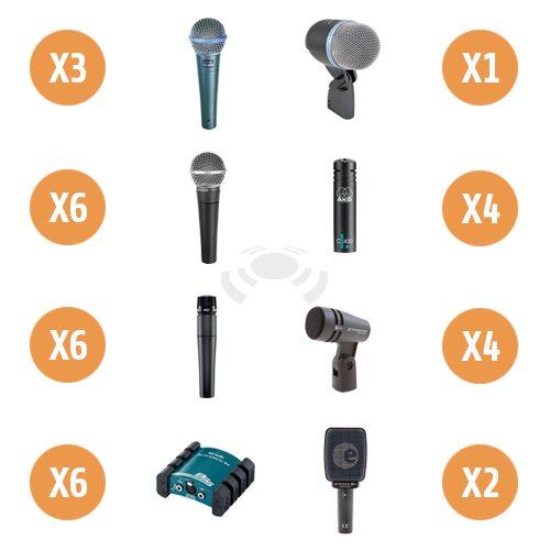 Microfoon Set 2