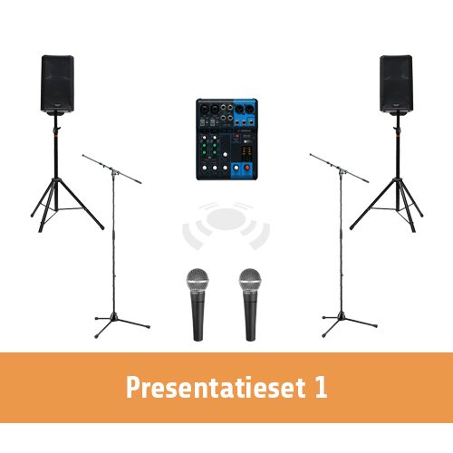 Presentatieset 1 | ≤ 50pax