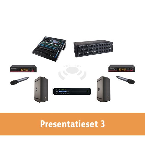 Presentatieset 3 | 150 - 300 pax