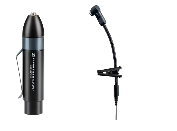 Sennheiser E908 B EW + Phantom adapter